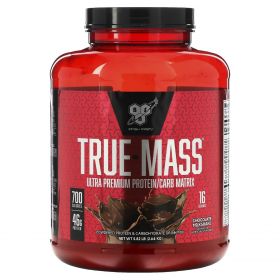 BSN True mass 2,64 g chocolate milkshake Высокобелковый гейнер